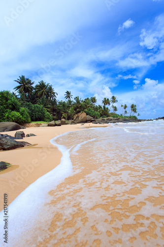 Tropical beach of Sri-Lanka