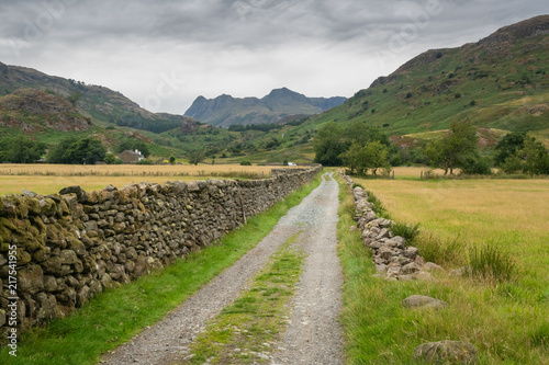 Fototapeta Naklejka Na Ścianę i Meble -  Great Langdale is a valley in the Lake District National Park in North West England.