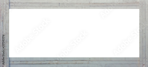 frame of gray colored wooden boards