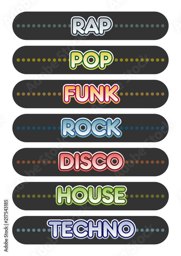 Dance music signs