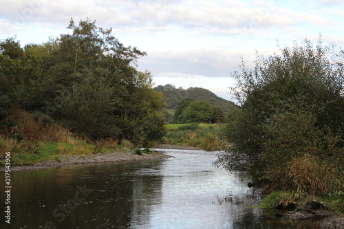 River Background Landscape