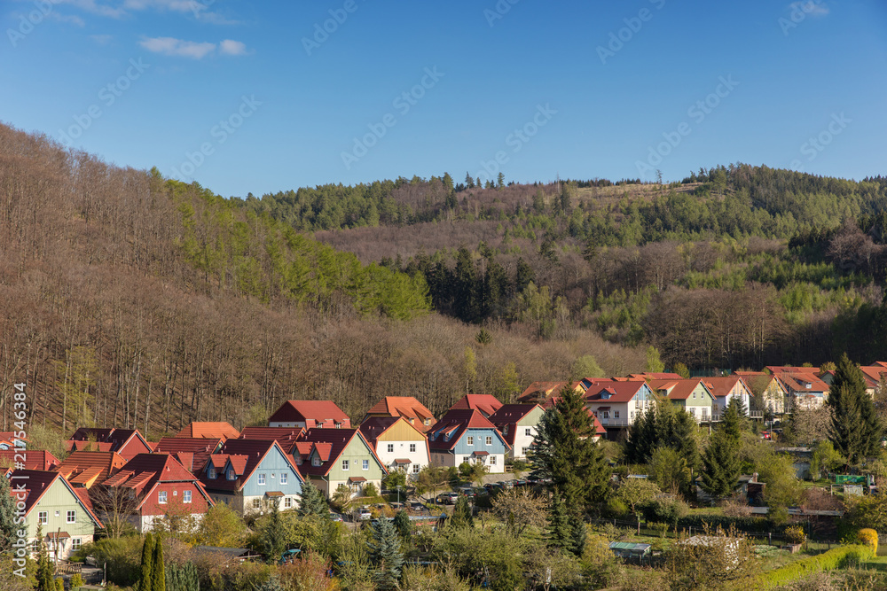 Reihe Einfamilienhäuser in Stadt Wernigerode Reihe Einfamilienhäuser in Stadt Wernigerode