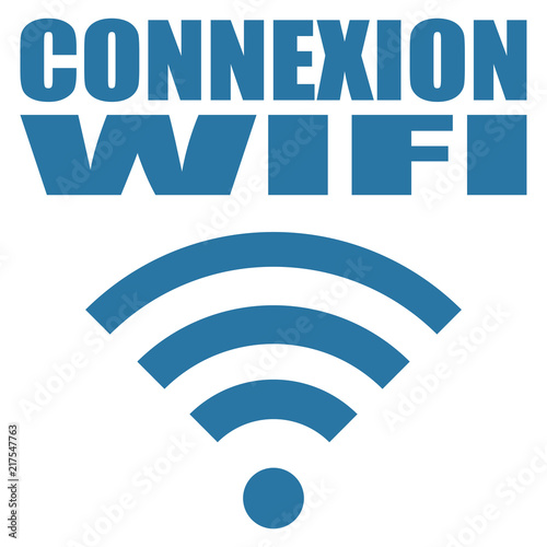Logo connexion wifi.