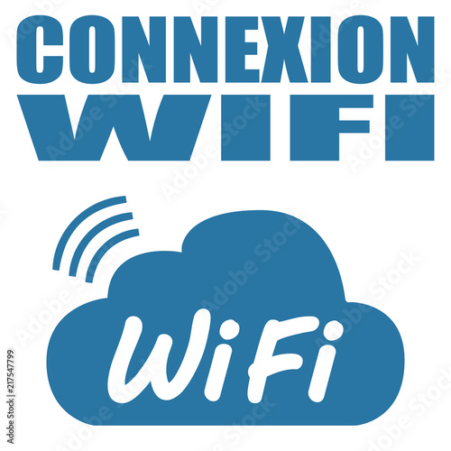 Logo connexion wifi.