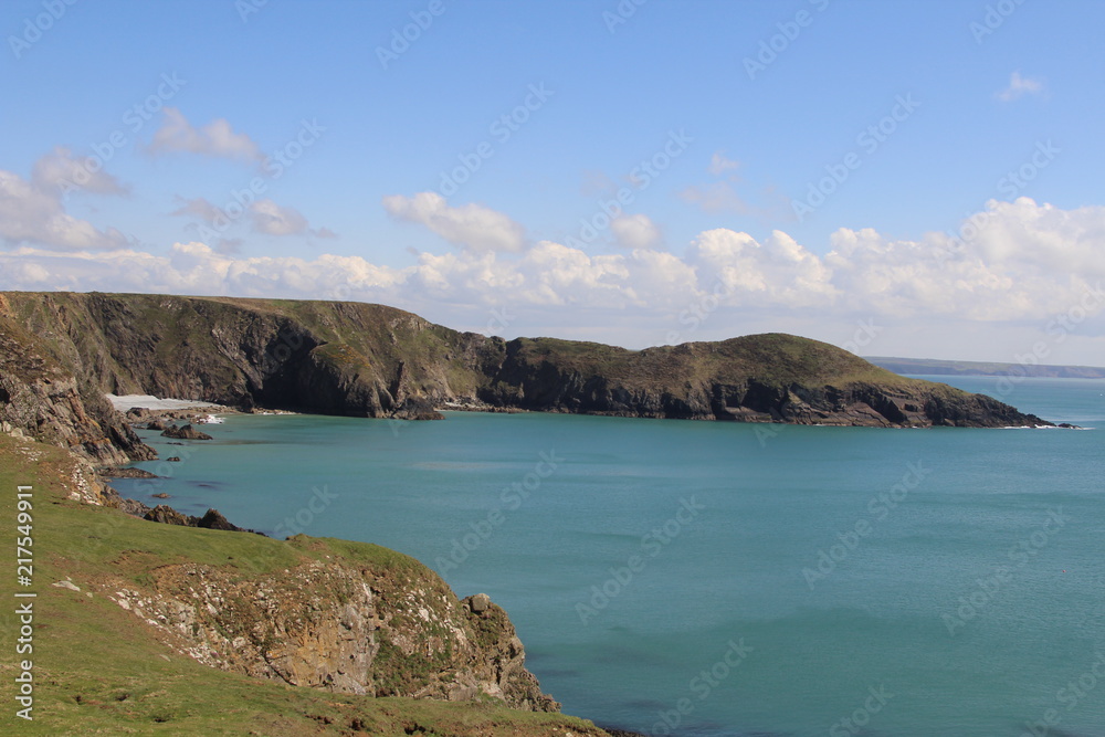 Coastal Beach Seascape Landscape Background