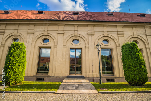 Die Reithalle (Jizdarna) auf der Prager Burg in Sommer in Prag, Tschechische Republik photo