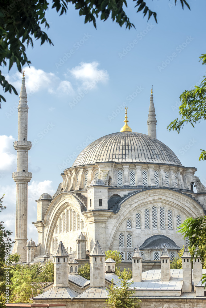 Fototapeta premium Nuruosmaniye Mosque, Istanbul, Turkey