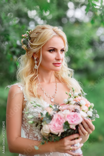 portrait of beautiful bride