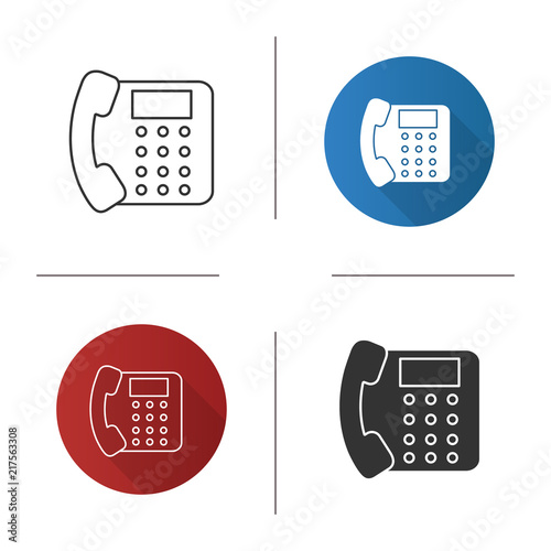 Landline phone icon