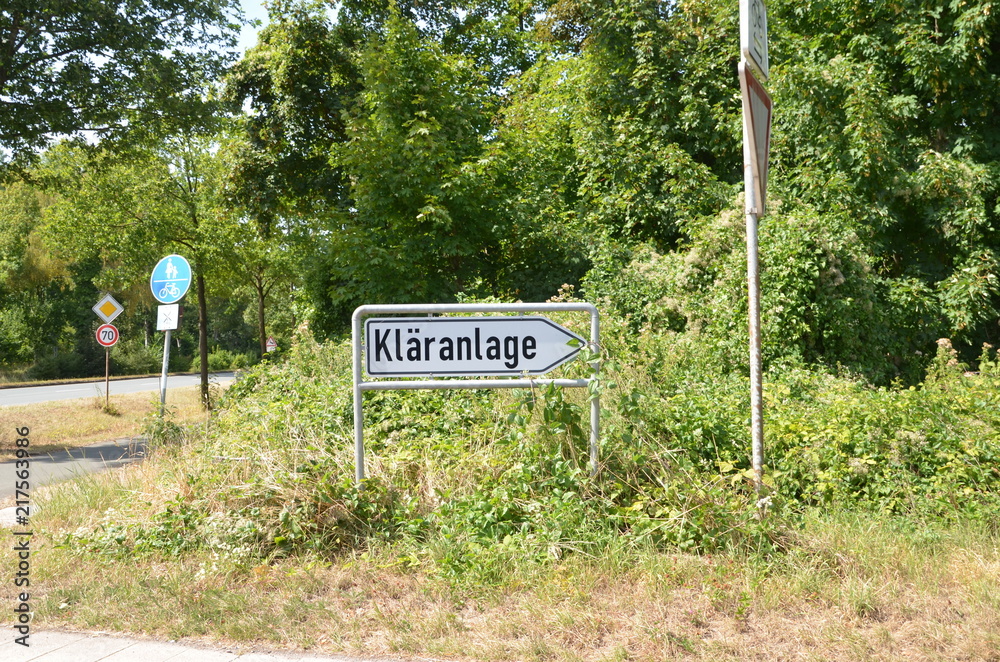 Fototapeta premium Kläranlage