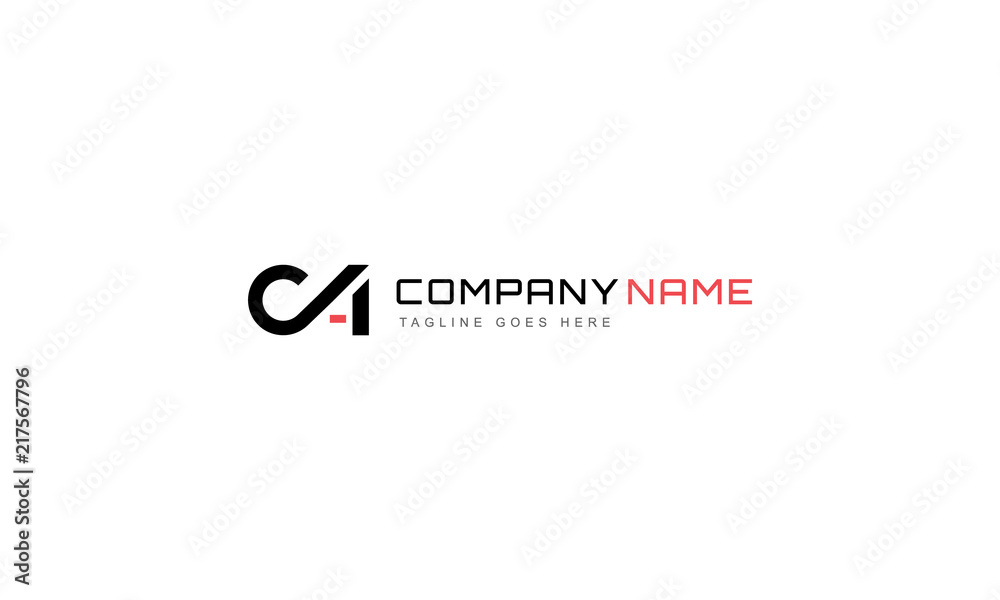 C and A vector logo image