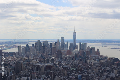 Lower Manhattan seen from the Empire State Building © Sarah