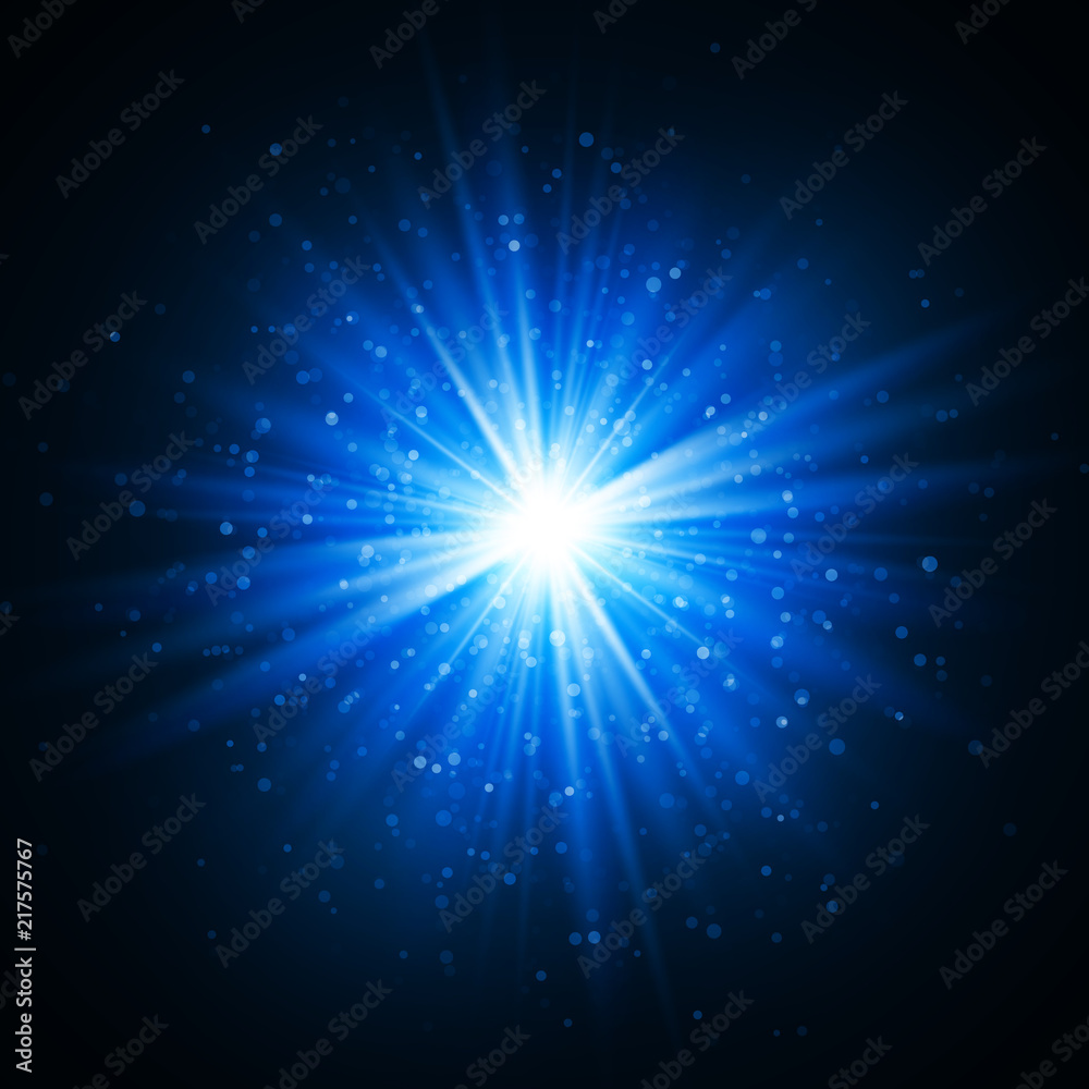 Star burst with sparkles. Light effect. Gold glitter texture Star burst with sparkles. Light effect. Gold glitter texture
