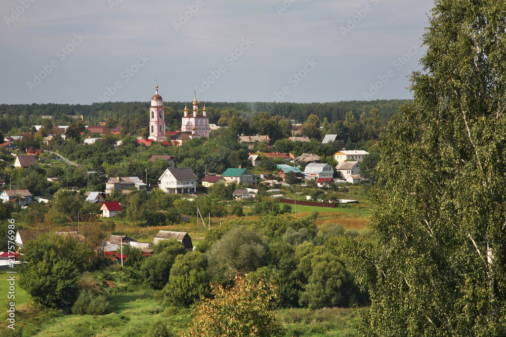 Church of Nativity of Blessed Virgin Mary in Borovsk. Kaluga oblast. Russia