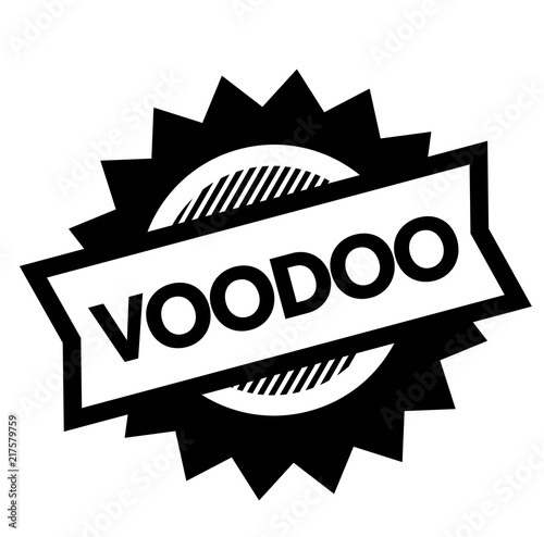 voodoo black stamp