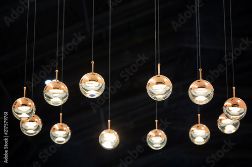 Hanging LED light balls