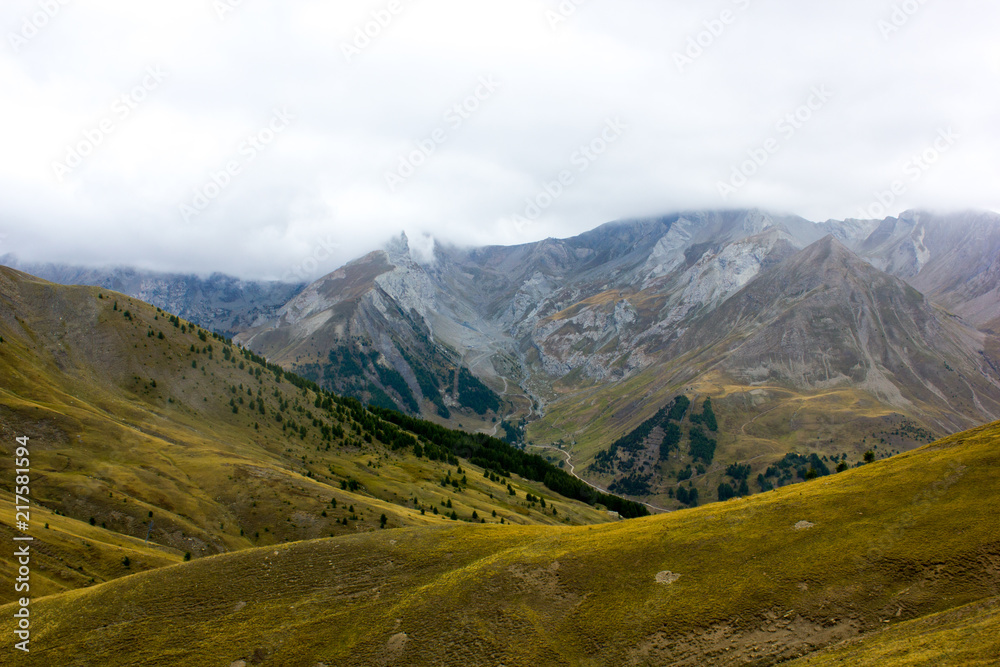 Mountain Landscape at Alpes-de-Haute-Provence, France