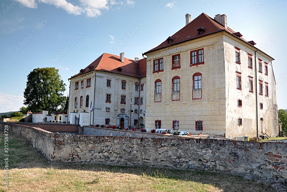 old castle,city Kunstat, Czech republic, Europe