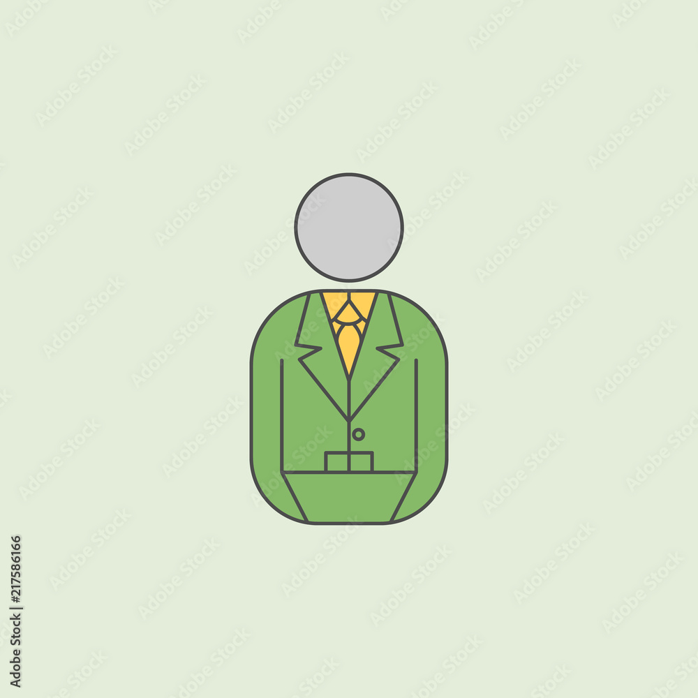 banker icon. Element of banking icon for mobile concept and web apps. Field outline banker icon can be used for web and mobile banker icon. Element of banking icon for mobile concept and web apps. Field outline banker icon can be used for web and mobile