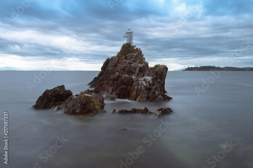Pacific North West Landscapes Lighthouse Storms Bowen Island BC Canada