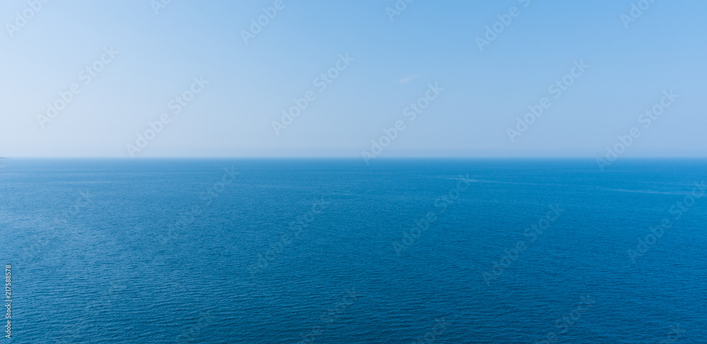 Obraz premium beautiful view of the Mediterranean blue sea