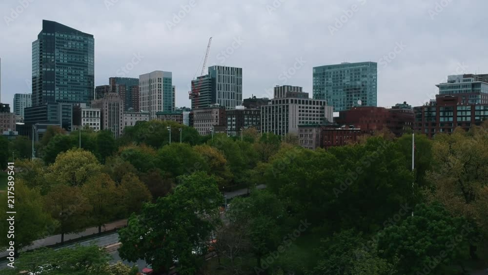 Boston Skyline (Drone)