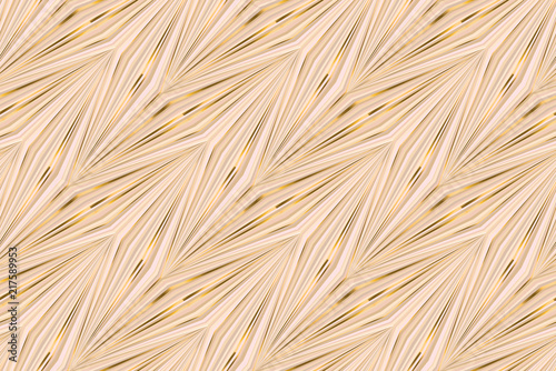 Fototapeta Naklejka Na Ścianę i Meble -  Abstract beige and gold stripes seamless pattern