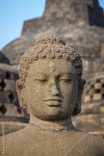 Buddha in the Borobudur