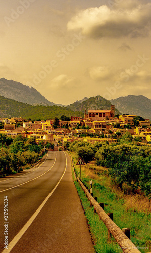 Road to Selva Mallorca