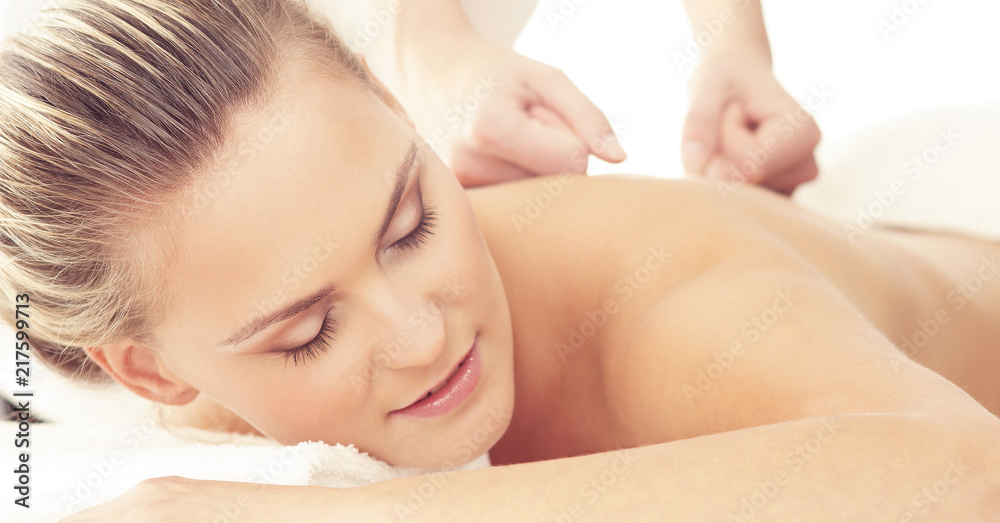 Healthy and Beautiful girl in Spa. Recreation, Energy, Health, Massage and Healing Concept. Healthy and Beautiful girl in Spa. Recreation, Energy, Health, Massage and Healing Concept.