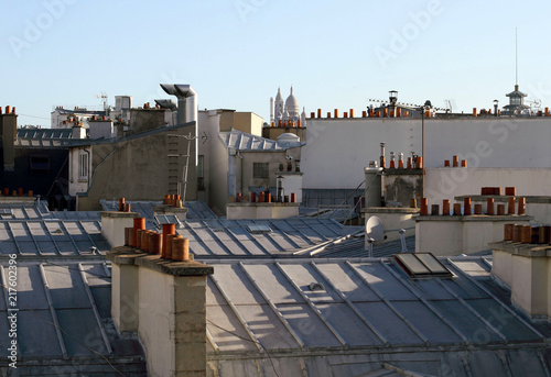 Canvas Print Paris - Toits