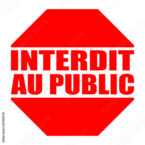 Logo interdit au public.