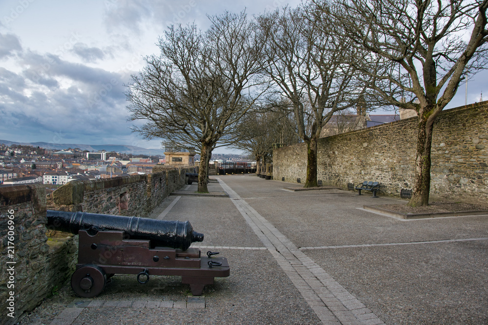 Cannon on a Wall Cannon on a Wall