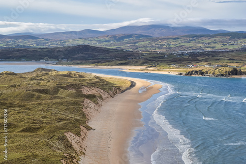 Grass covered Sand Dunes