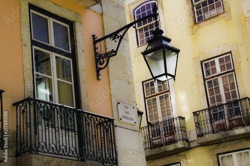 Light fixture in Lisbon, Portugal