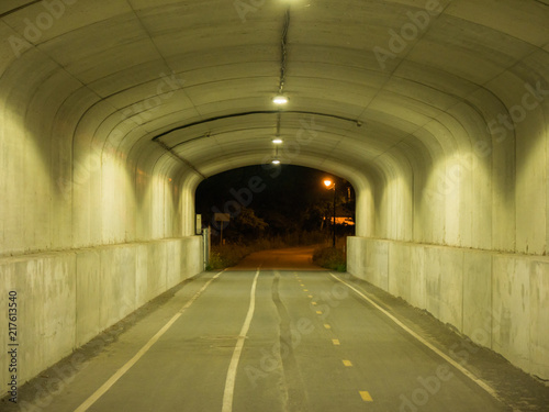 Tunnel to Nowhere with Cycle Path photo