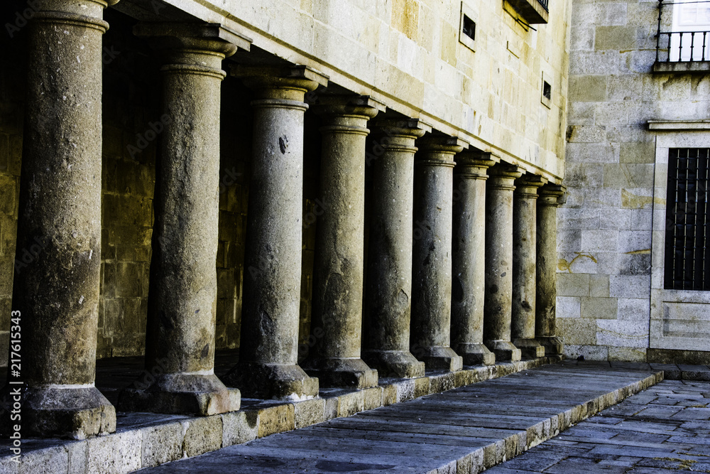 Columns in Braga - Portugal