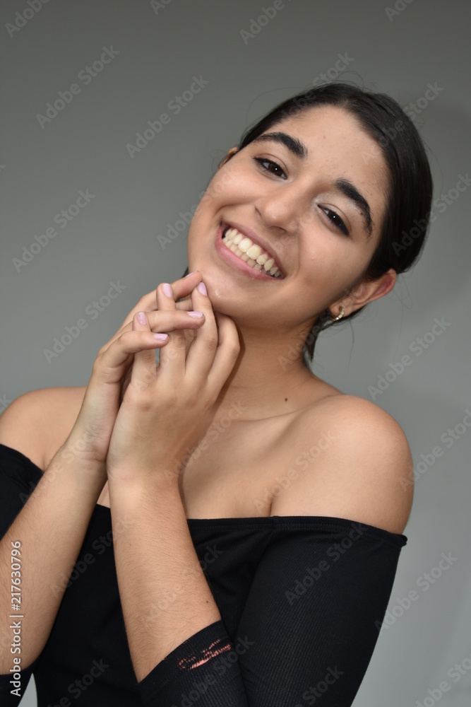 Fototapeta premium Happy Girl Teenager