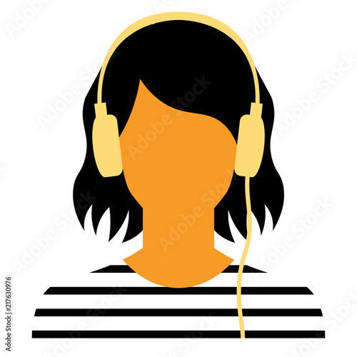 Avatar Character Isolated On White Background