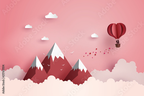concept of valentine's day and wedding