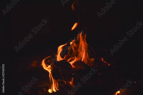 A Small Pile of Fire © skunkphotography