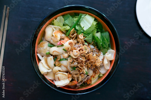 popular Vietnamese noodle dish of food