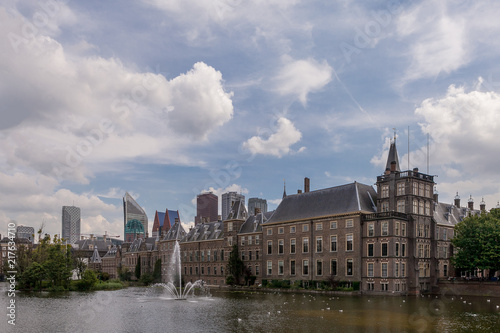 House of Representatives and building of the government of The Netherlands in The Hague