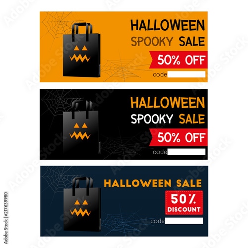 Halloween discount coupon for sale