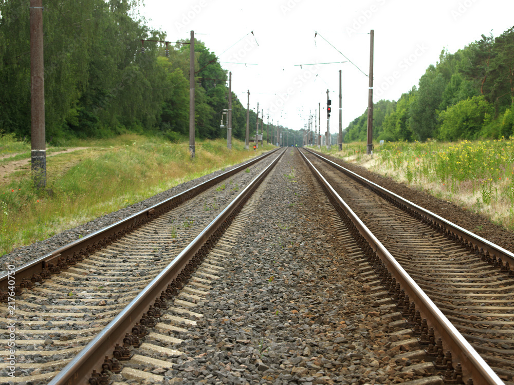 Railway track view