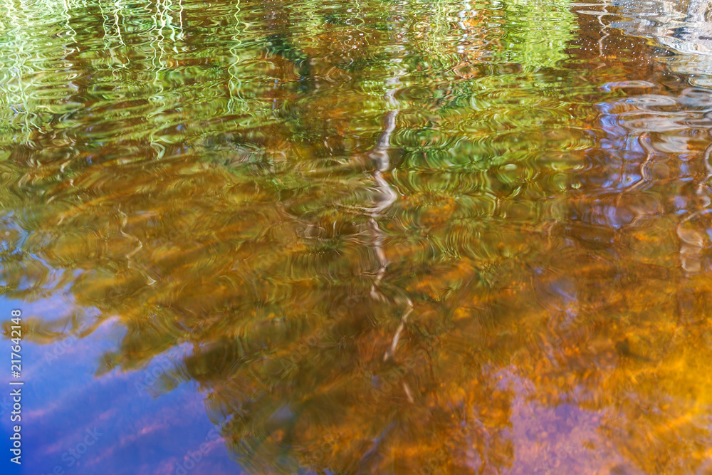 abstract background of reflections