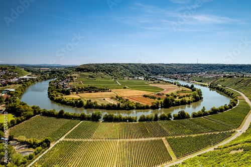 Neckarschleife in Hessigheim photo