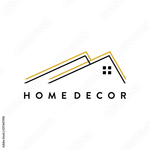 Home decor minimalist logo ...