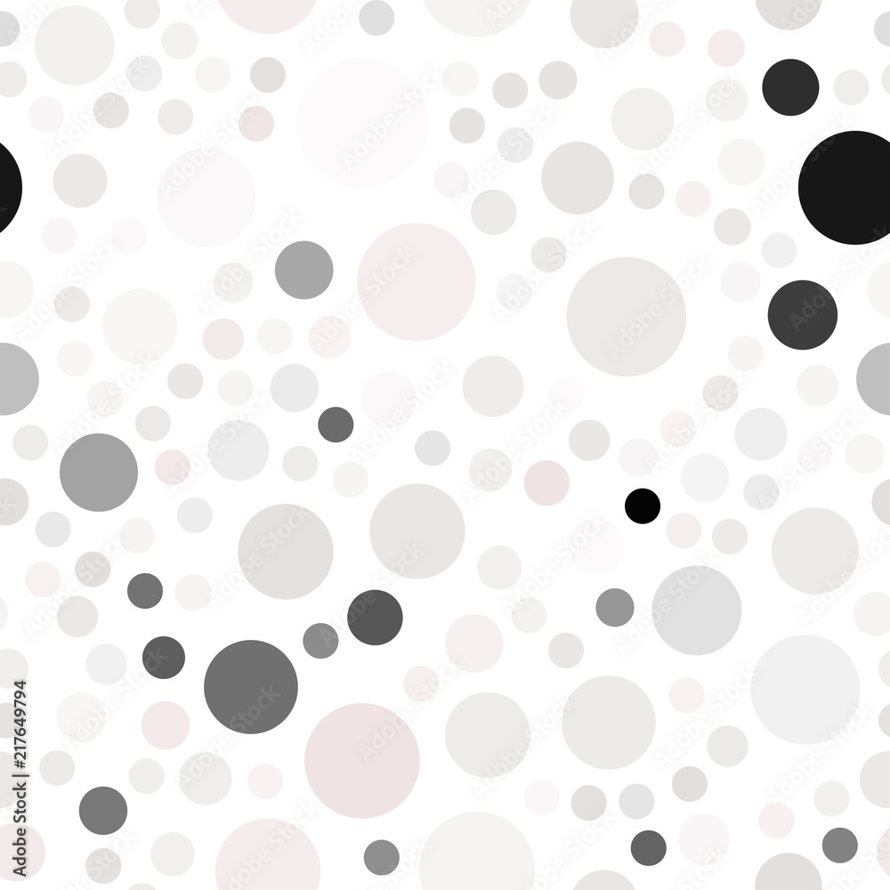 Light Pink, Green vector seamless layout with circle shapes. Light Pink, Green vector seamless layout with circle shapes.