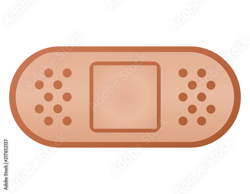 Vector plaster bandage color design
